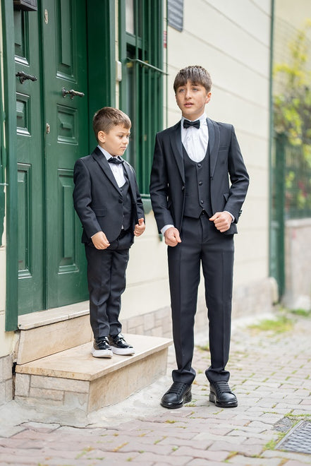 Sturgis Black Slim Fit Shawl Lapel Boy Tuxedo