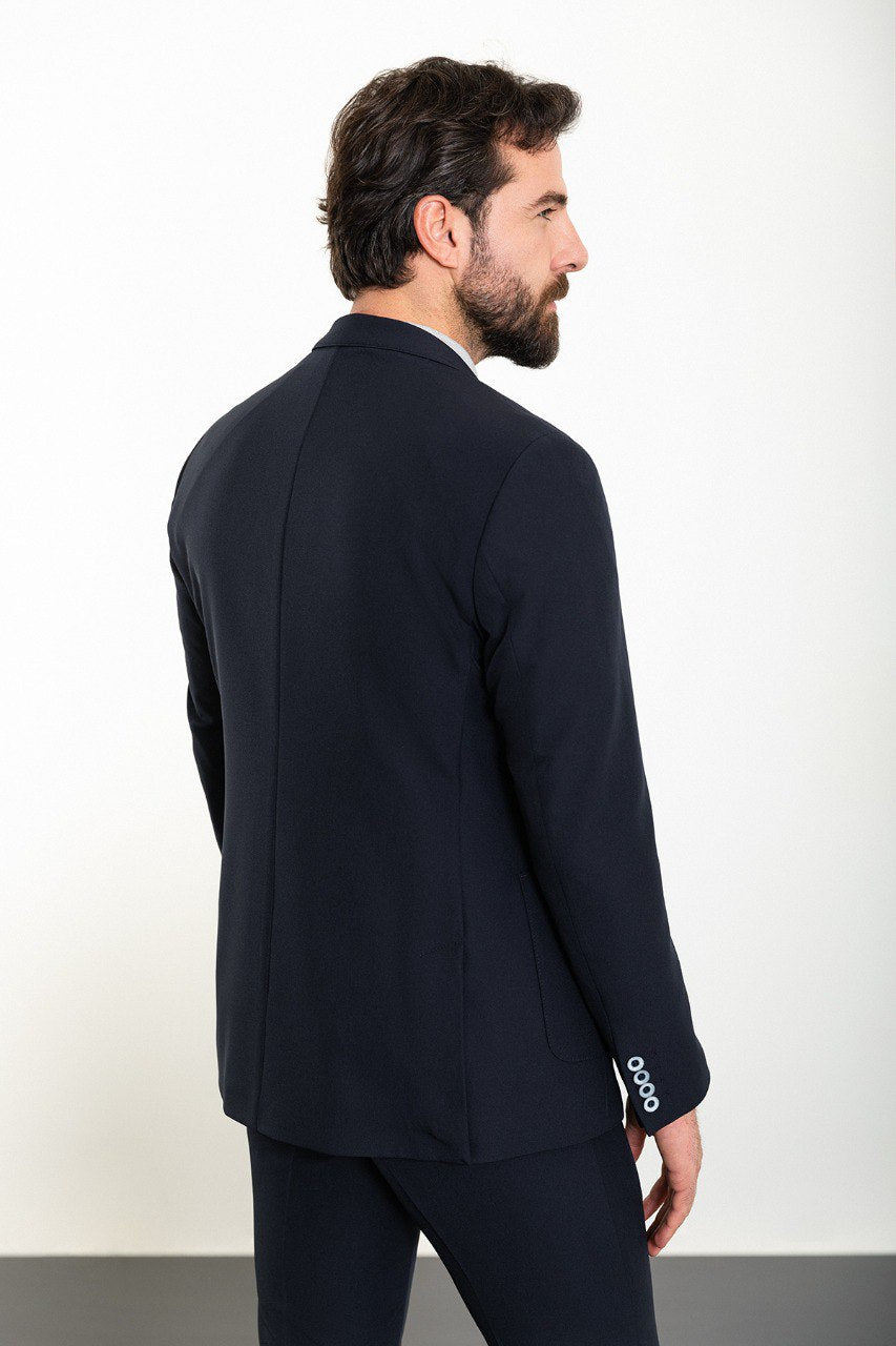 Sturgis Slim Fit 2 Piece Navy Blue Suit