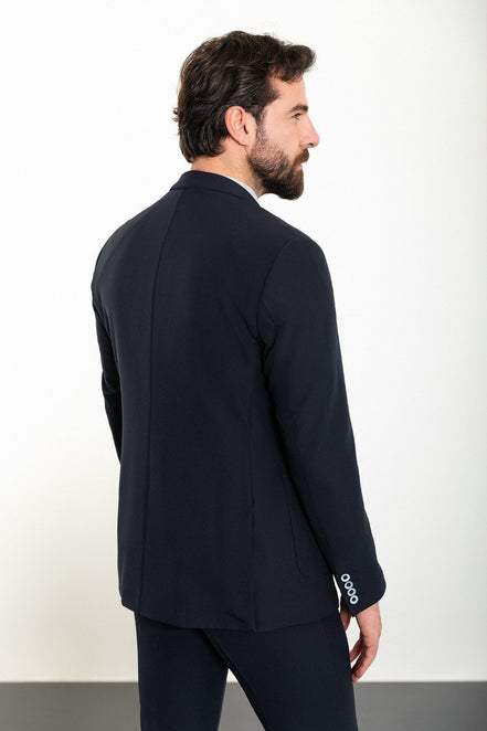 Sturgis Slim Fit 2 Piece Navy Blue Suit