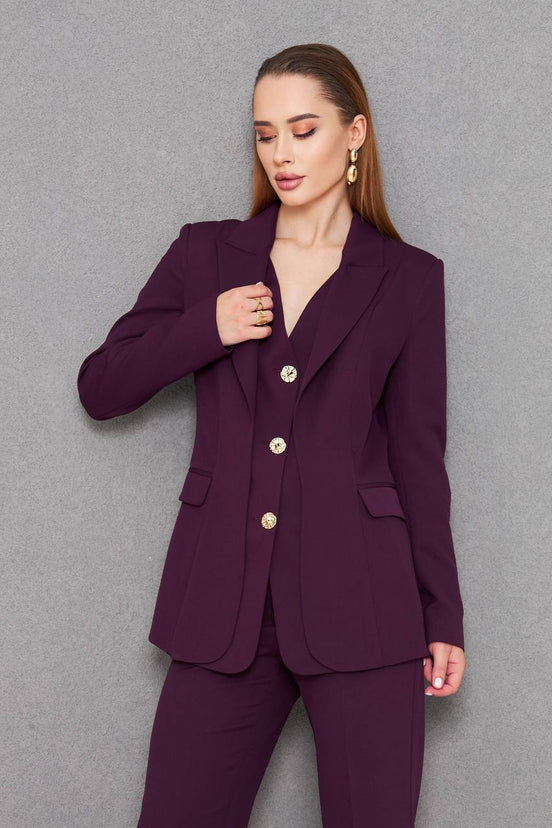 Purple Suit Women
