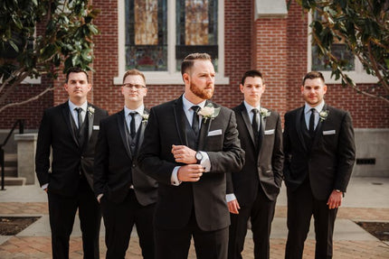 15 Grooms with Unique Wedding Style That's On Point