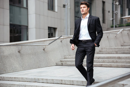 A Suit Without A Tie Will Earn You the Sharpest Casual Look