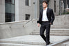 A Suit Without A Tie Will Earn You the Sharpest Casual Look