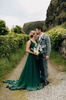 Groom Outfit Ideas to Wear with a Green Bridal Dress