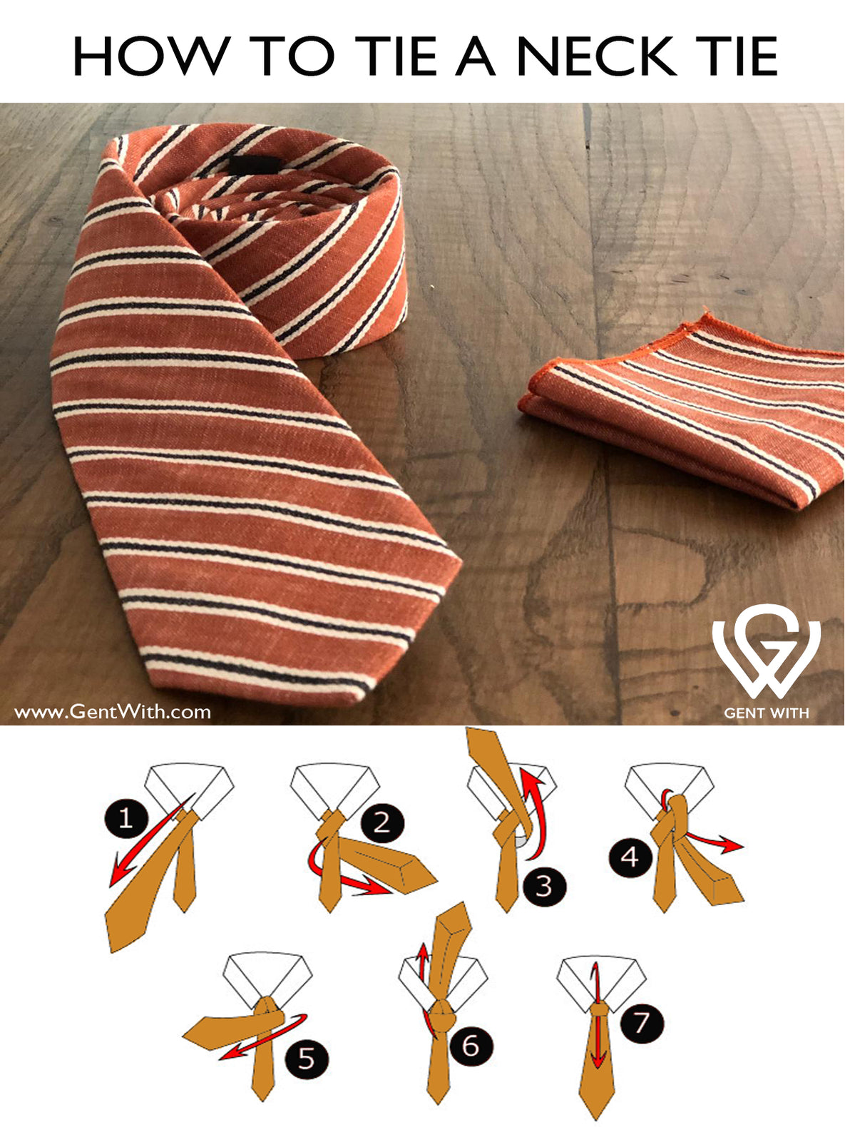 How to tie a Neck Tie – GENT WITH