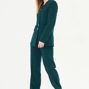 2 Piece Emerald Pant Suit