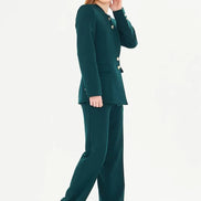 2 Piece Emerald Pant Suit