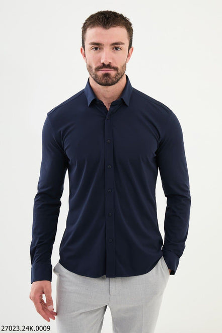 Ames Men's Slim Fit Cotton Shirt