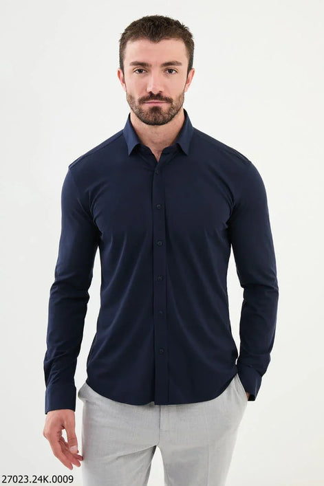 Ames Men's Slim Fit Cotton Shirt