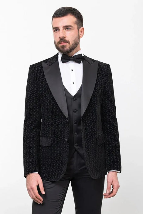 Aalvert Black Velvet Tuxedo