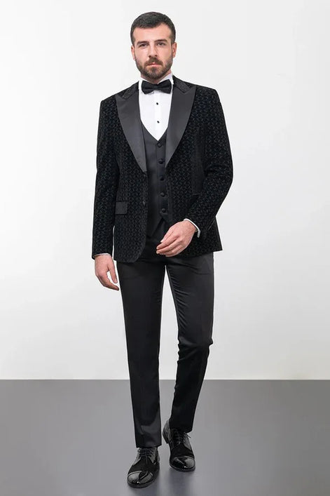 Aalvert Black Velvet Tuxedo