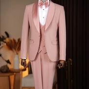 Abilene Light Pink Slim Fit Tuxedo