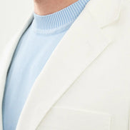 Abilene Off White Linen Blazer