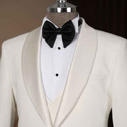 Abilene Off White Slim Fit Tuxedo