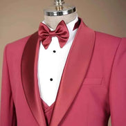 Abilene Pink Slim Fit Tuxedo