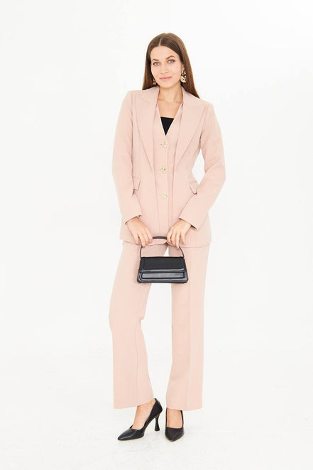Beige Suit Women