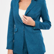Women Blue Suit