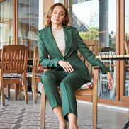 Emerald Green Wool Suit