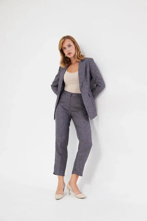 Gray Wool Suit