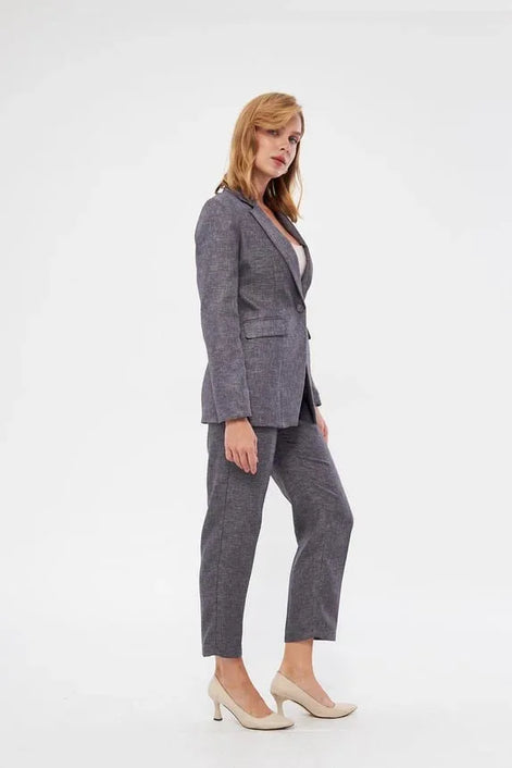 Women Gray Suit