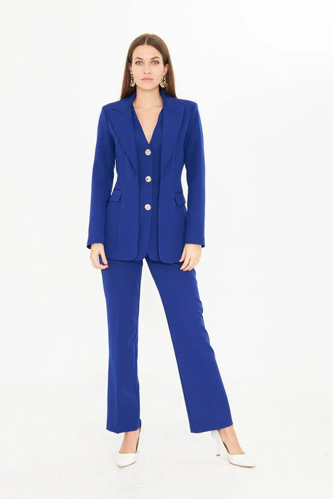 Royal Blue Suit Women
