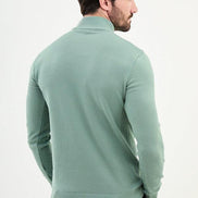 Ames Mock Turtleneck Sweater - Sage Green