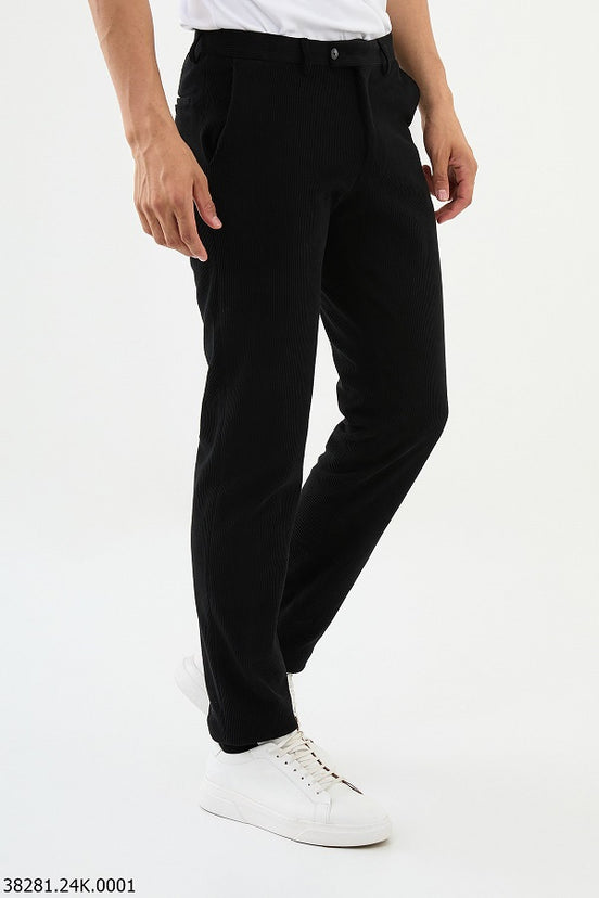 Black Corduroy Pants