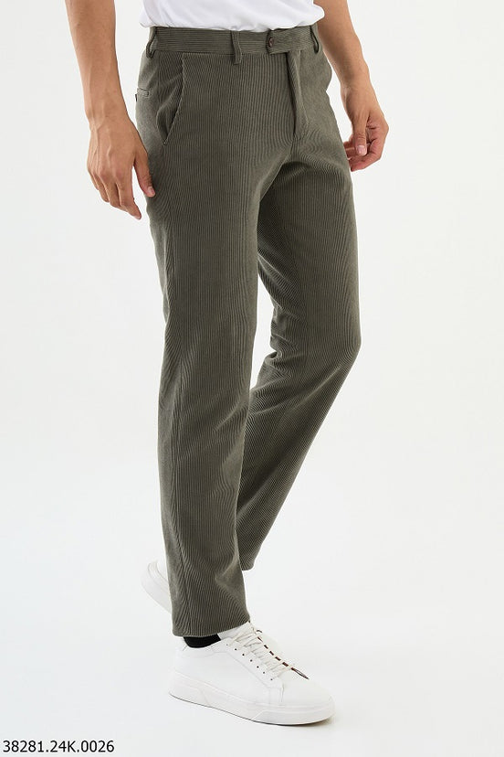 Green Corduroy Pants