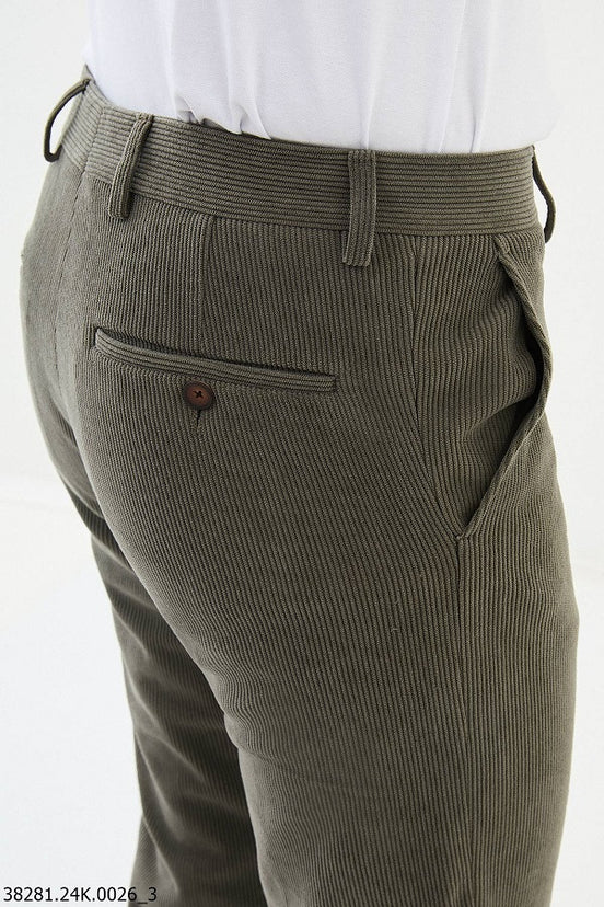 Green Corduroy Pants
