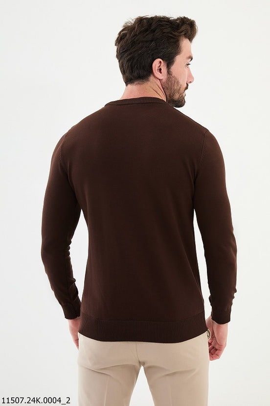 Brown Wool Sweater