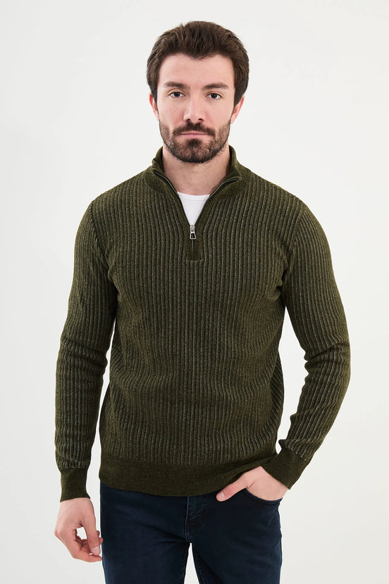 Cotton Sweater Khaki