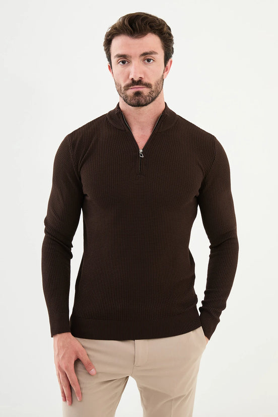 Wool Sweater Brown