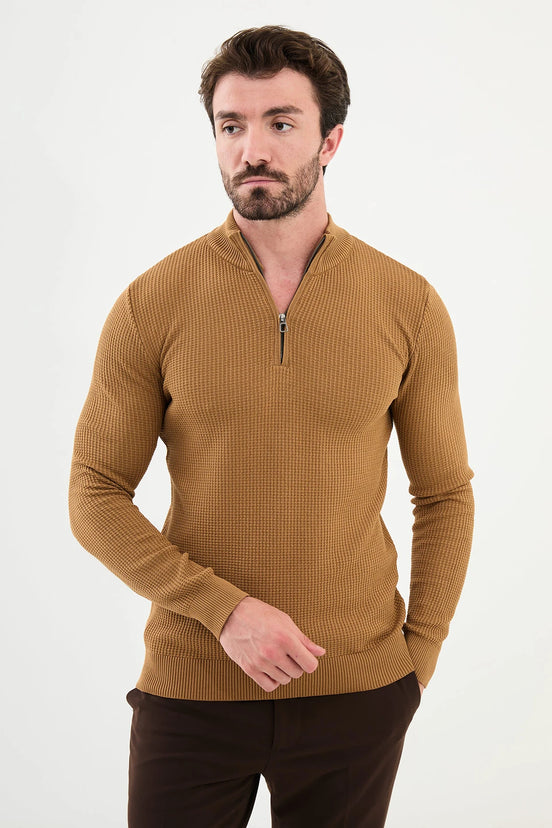 Wool Sweater Camel