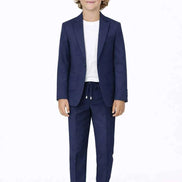 Auburn Boys Navy Blue 2 Piece Suit
