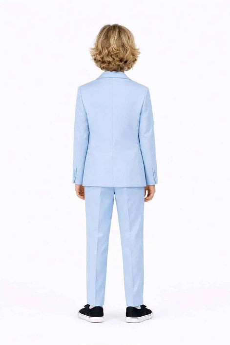 Auburn Boys Sky Blue 2 Piece Suit