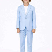 Auburn Boys Sky Blue 2 Piece Suit