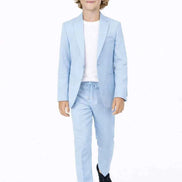 Auburn Boys Sky Blue 2 Piece Suit
