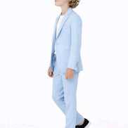 Auburn Boys Sky Blue 2 Piece Suit