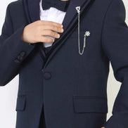 Auburn Navy Blue Boys Tuxedo