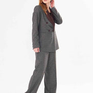 Austin Women's Coffee Tuxedo Suit Set