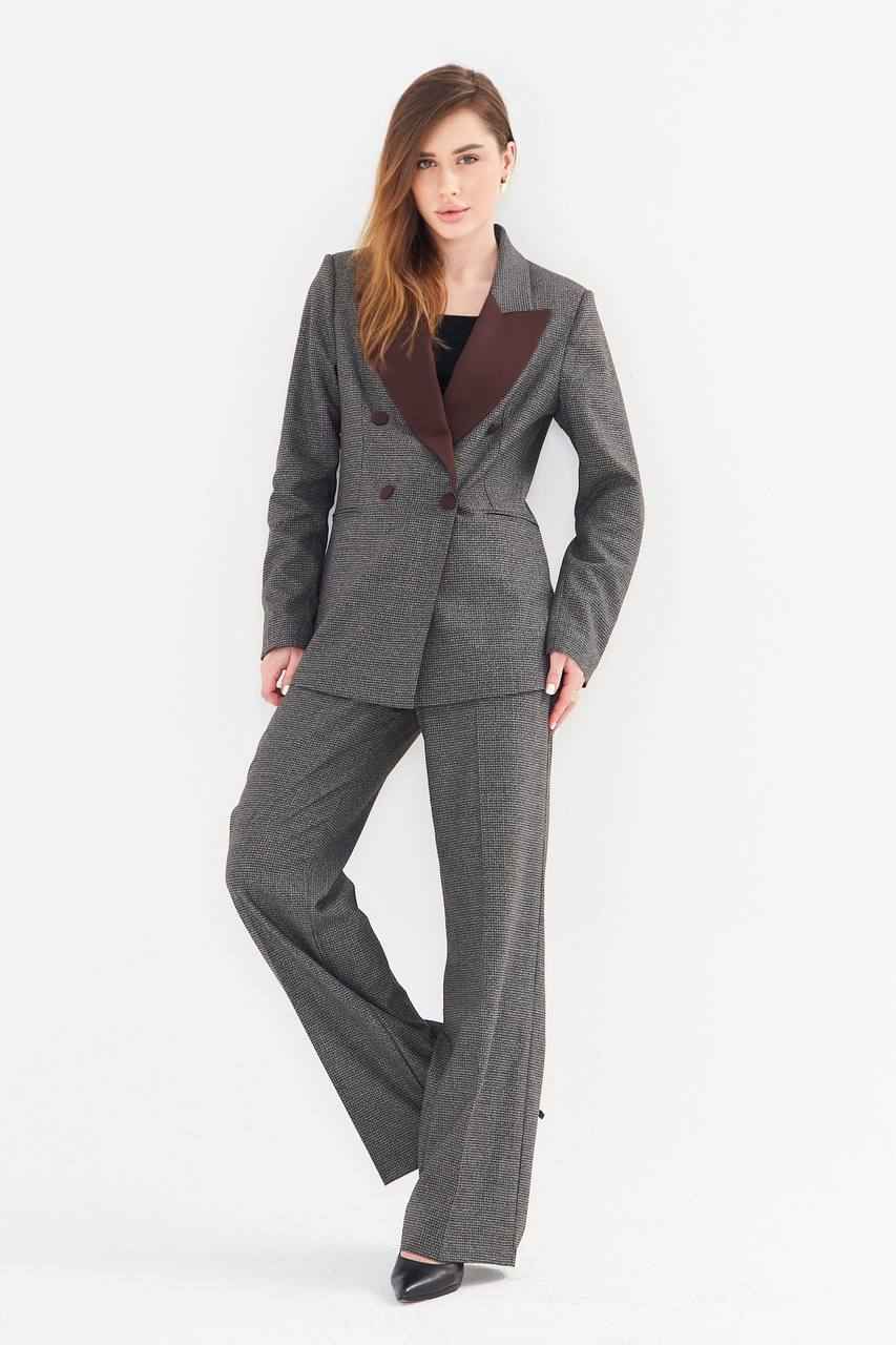 Austin Women's Coffee Tuxedo Suit Set