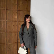 Austin Women's Khaki Tuxedo Suit Set