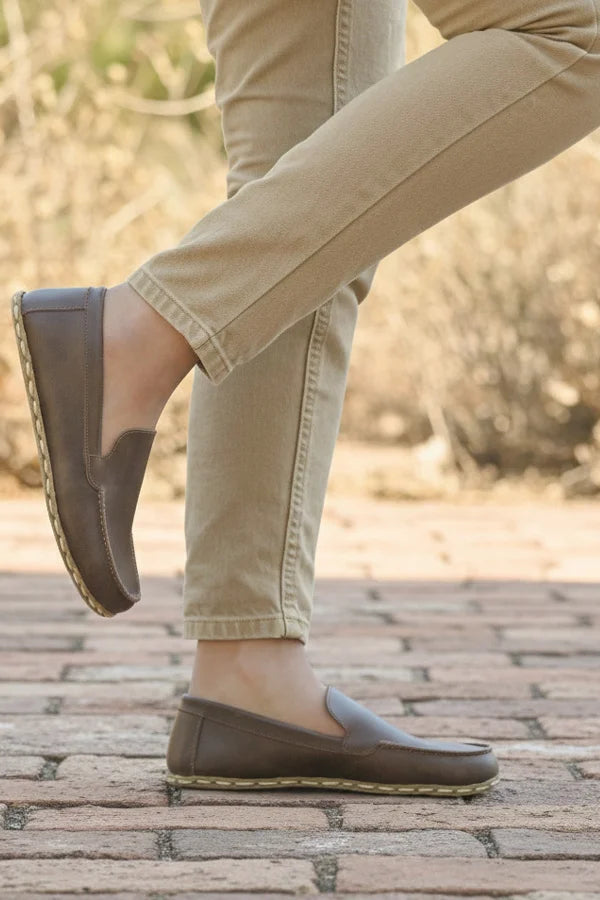 Barefoot Coffee Brown Moccasins