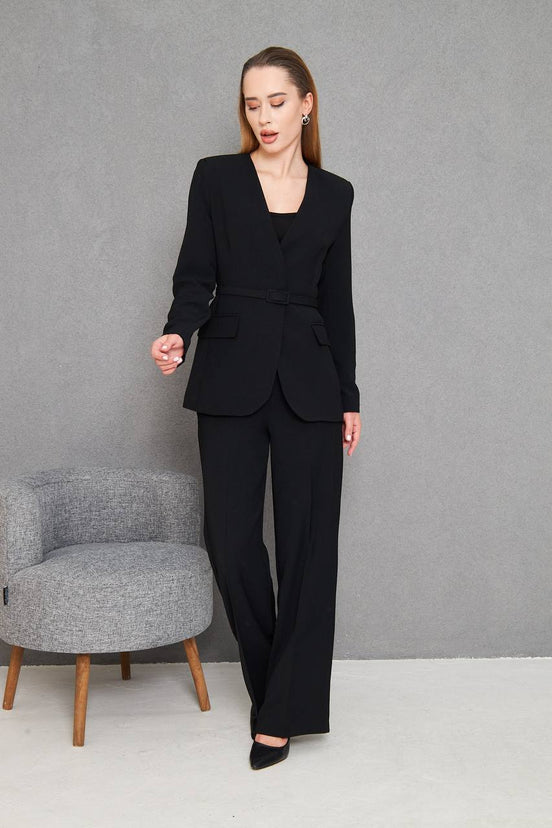 All Black Suit