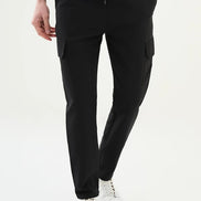 Marion Black Cargo Pants