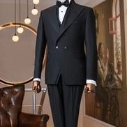 Black Italian Style Tuxedo