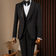 Black Shawl Lapel Men Tuxedo