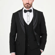 Black Peak Lapel Tuxedo