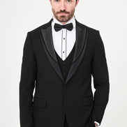 Black Peak Lapel Tuxedo