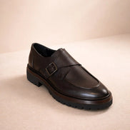 Pump Brown Buckle Loafers